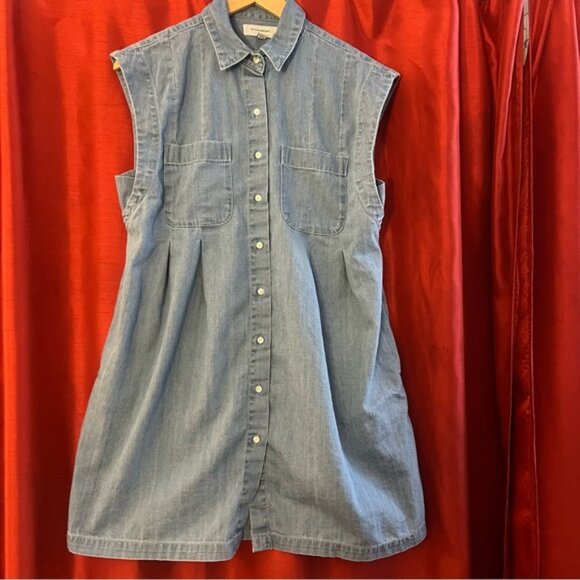 Banana Republic  Utility Mini Shirtdress – Size M (Pre‑Owned) - Picture 2 of 11